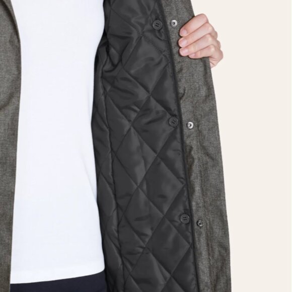 Eddie Bauer Girl on the Go Insulated Trench Coat Removable Button-in Lining 2XL - Picture 12 of 12